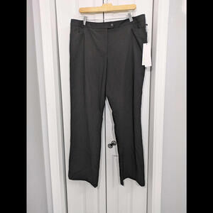 Calvin Klein NWT Women's Size 14 Modern Fit Pants Black